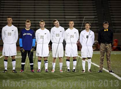 Thumbnail 2 in Denver East vs. Rock Canyon (CHSAA 5A Semifinal) photogallery.
