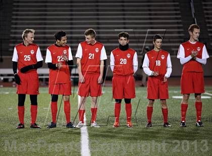 Thumbnail 1 in Denver East vs. Rock Canyon (CHSAA 5A Semifinal) photogallery.