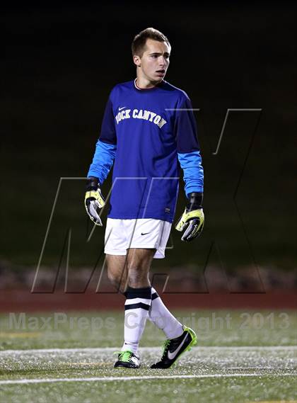 Thumbnail 3 in Denver East vs. Rock Canyon (CHSAA 5A Semifinal) photogallery.