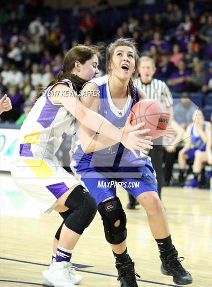 Thumbnail 2 in Kit Carson vs. Nucla  (CHSSA 1A First Round Playoff) photogallery.
