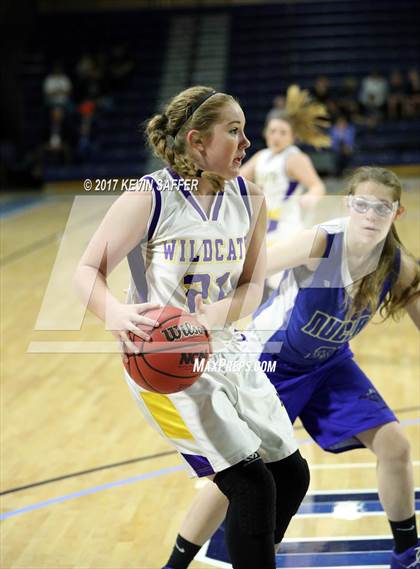 Thumbnail 3 in Kit Carson vs. Nucla  (CHSSA 1A First Round Playoff) photogallery.