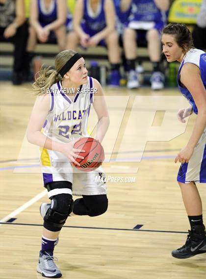 Thumbnail 2 in Kit Carson vs. Nucla  (CHSSA 1A First Round Playoff) photogallery.