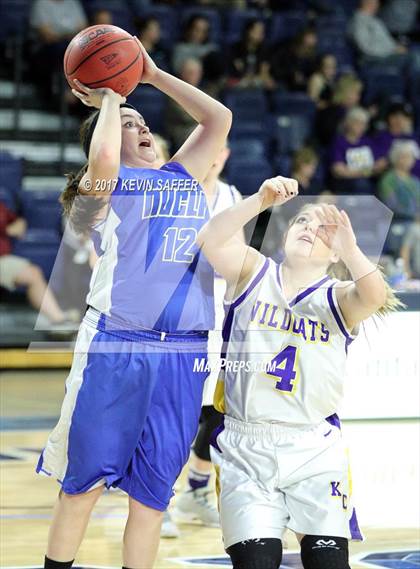 Thumbnail 2 in Kit Carson vs. Nucla  (CHSSA 1A First Round Playoff) photogallery.