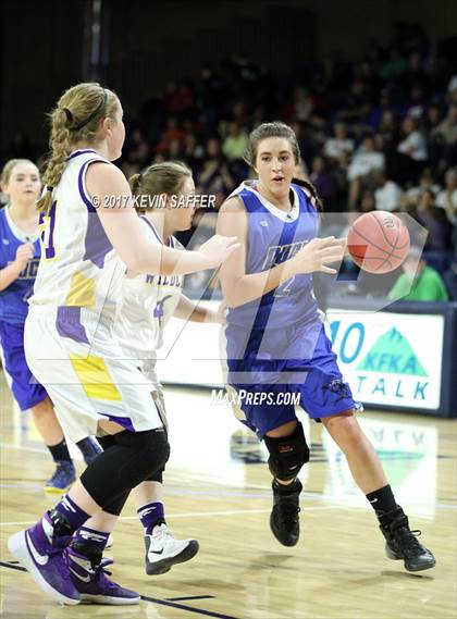Thumbnail 1 in Kit Carson vs. Nucla  (CHSSA 1A First Round Playoff) photogallery.