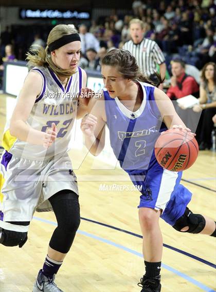 Thumbnail 2 in Kit Carson vs. Nucla  (CHSSA 1A First Round Playoff) photogallery.