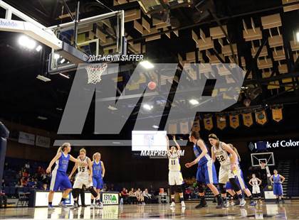 Thumbnail 1 in Kit Carson vs. Nucla  (CHSSA 1A First Round Playoff) photogallery.
