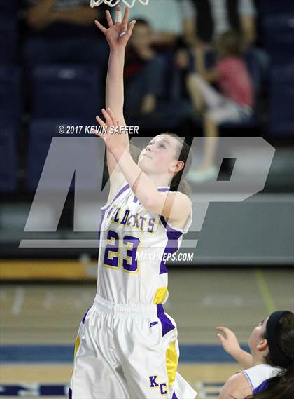 Thumbnail 1 in Kit Carson vs. Nucla  (CHSSA 1A First Round Playoff) photogallery.
