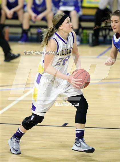 Thumbnail 3 in Kit Carson vs. Nucla  (CHSSA 1A First Round Playoff) photogallery.