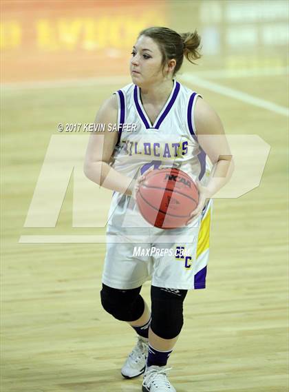 Thumbnail 1 in Kit Carson vs. Nucla  (CHSSA 1A First Round Playoff) photogallery.