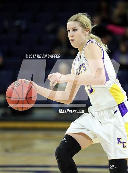 Thumbnail 3 in Kit Carson vs. Nucla  (CHSSA 1A First Round Playoff) photogallery.