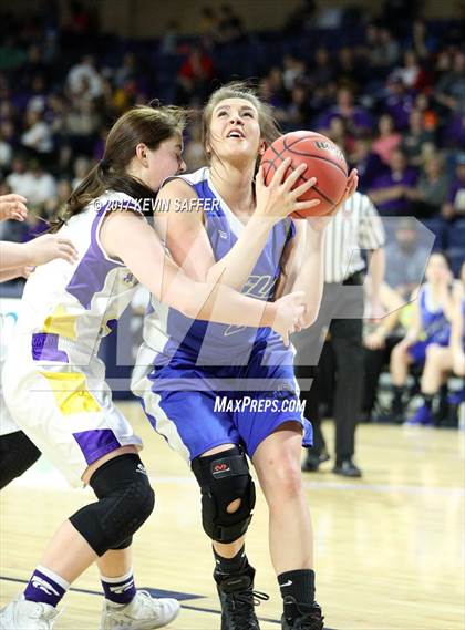 Thumbnail 3 in Kit Carson vs. Nucla  (CHSSA 1A First Round Playoff) photogallery.