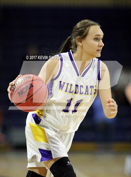 Thumbnail 2 in Kit Carson vs. Nucla  (CHSSA 1A First Round Playoff) photogallery.