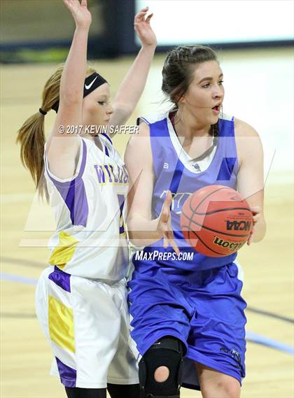 Thumbnail 3 in Kit Carson vs. Nucla  (CHSSA 1A First Round Playoff) photogallery.