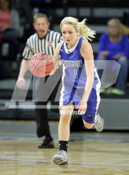 Thumbnail 2 in Kit Carson vs. Nucla  (CHSSA 1A First Round Playoff) photogallery.