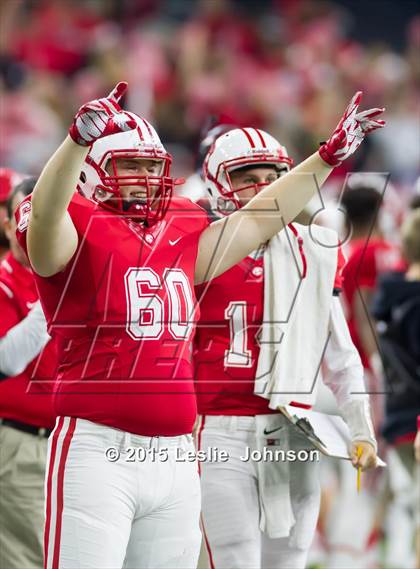 Thumbnail 1 in Katy vs. Lake Travis (UIL 6A Division II Final) photogallery.