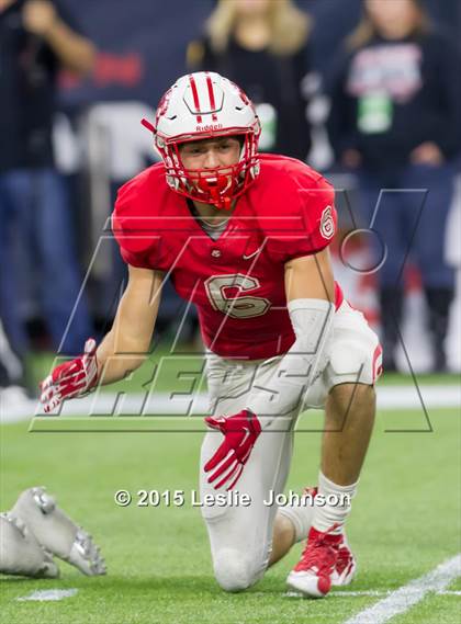 Thumbnail 3 in Katy vs. Lake Travis (UIL 6A Division II Final) photogallery.