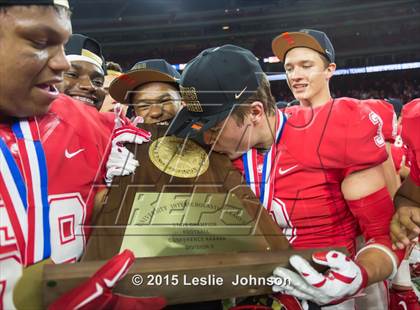 Thumbnail 2 in Katy vs. Lake Travis (UIL 6A Division II Final) photogallery.