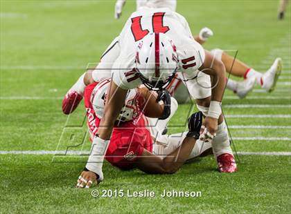 Thumbnail 3 in Katy vs. Lake Travis (UIL 6A Division II Final) photogallery.