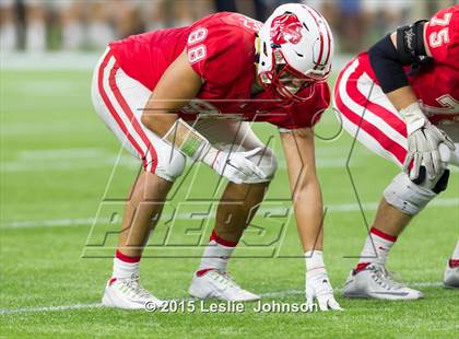 Thumbnail 2 in Katy vs. Lake Travis (UIL 6A Division II Final) photogallery.