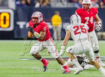 Thumbnail 3 in Katy vs. Lake Travis (UIL 6A Division II Final) photogallery.