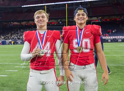 Thumbnail 1 in Katy vs. Lake Travis (UIL 6A Division II Final) photogallery.