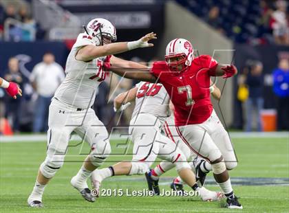 Thumbnail 1 in Katy vs. Lake Travis (UIL 6A Division II Final) photogallery.