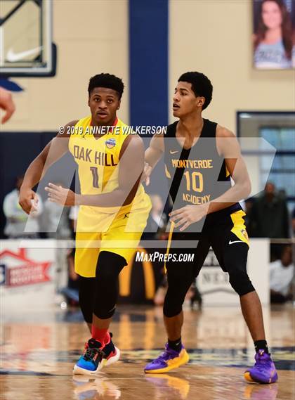 Thumbnail 2 in Monteverde Academy vs. Oak Hill Academy (ARS/Rescue Rooter National Hoopfest) photogallery.