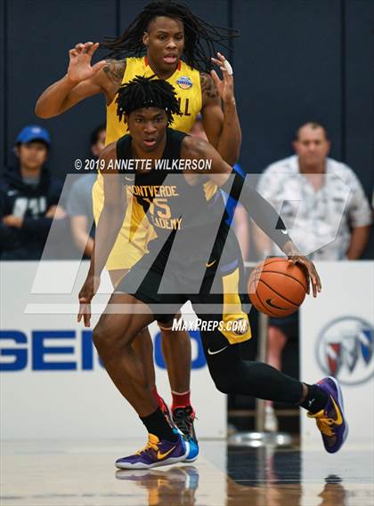 Thumbnail 1 in Monteverde Academy vs. Oak Hill Academy (ARS/Rescue Rooter National Hoopfest) photogallery.