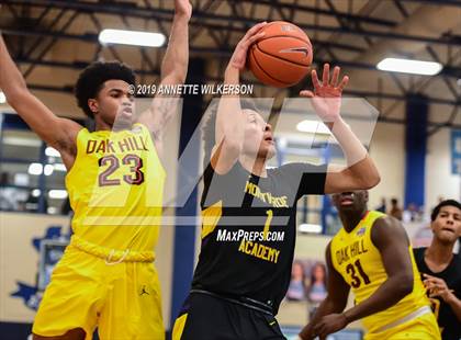 Thumbnail 3 in Monteverde Academy vs. Oak Hill Academy (ARS/Rescue Rooter National Hoopfest) photogallery.