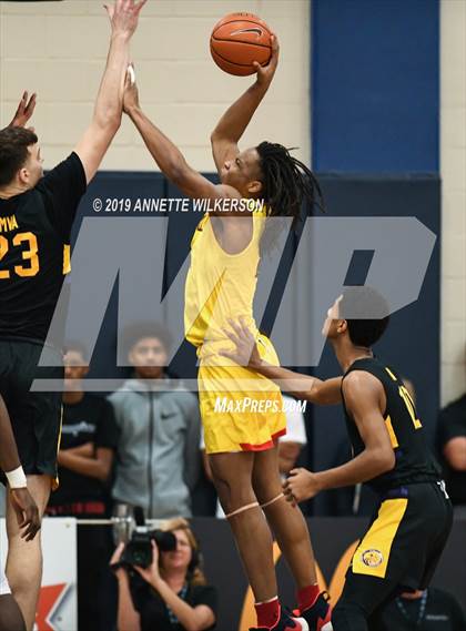 Thumbnail 1 in Monteverde Academy vs. Oak Hill Academy (ARS/Rescue Rooter National Hoopfest) photogallery.