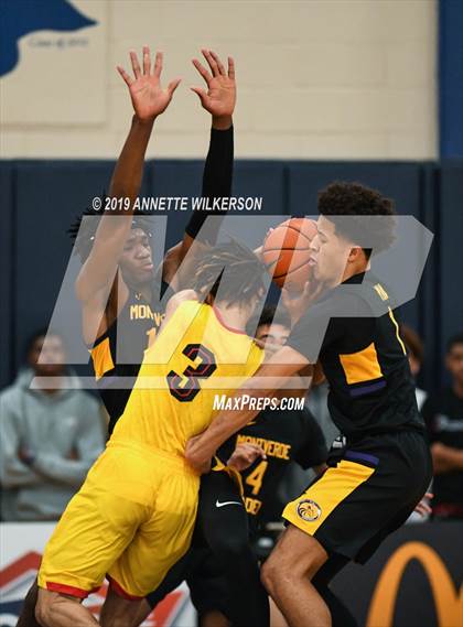 Thumbnail 3 in Monteverde Academy vs. Oak Hill Academy (ARS/Rescue Rooter National Hoopfest) photogallery.