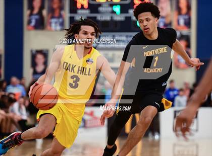 Thumbnail 2 in Monteverde Academy vs. Oak Hill Academy (ARS/Rescue Rooter National Hoopfest) photogallery.