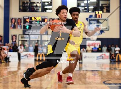 Thumbnail 1 in Monteverde Academy vs. Oak Hill Academy (ARS/Rescue Rooter National Hoopfest) photogallery.