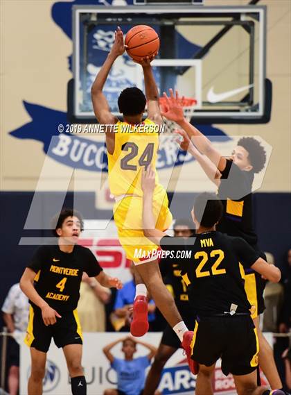 Thumbnail 2 in Monteverde Academy vs. Oak Hill Academy (ARS/Rescue Rooter National Hoopfest) photogallery.