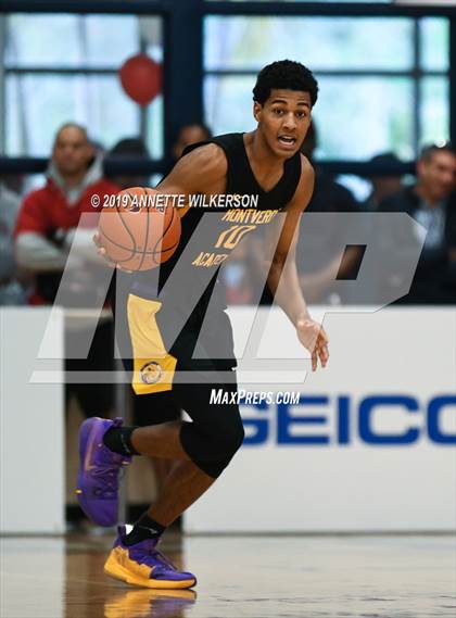 Thumbnail 1 in Monteverde Academy vs. Oak Hill Academy (ARS/Rescue Rooter National Hoopfest) photogallery.