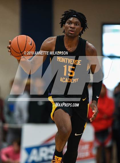 Thumbnail 1 in Monteverde Academy vs. Oak Hill Academy (ARS/Rescue Rooter National Hoopfest) photogallery.