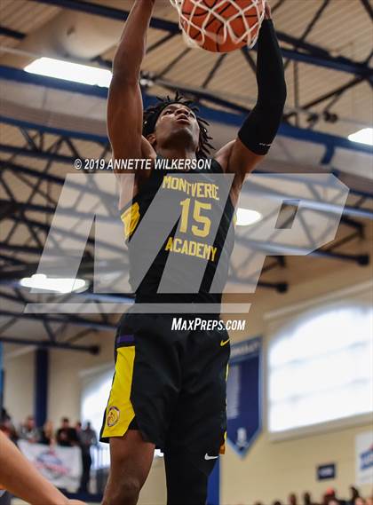 Thumbnail 2 in Monteverde Academy vs. Oak Hill Academy (ARS/Rescue Rooter National Hoopfest) photogallery.