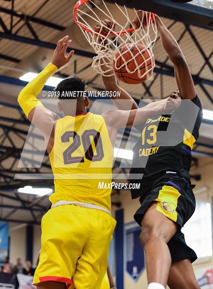 Thumbnail 3 in Monteverde Academy vs. Oak Hill Academy (ARS/Rescue Rooter National Hoopfest) photogallery.
