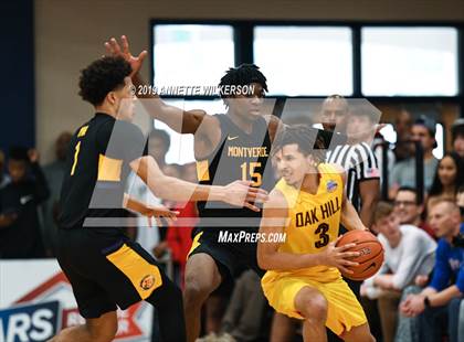 Thumbnail 1 in Monteverde Academy vs. Oak Hill Academy (ARS/Rescue Rooter National Hoopfest) photogallery.