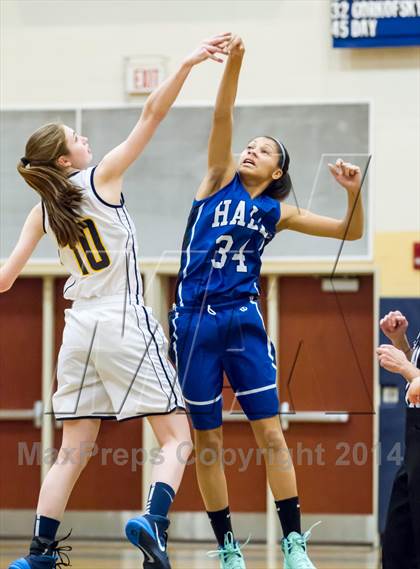 Thumbnail 3 in Hall @ Simsbury (CIAC LL Playoff) photogallery.