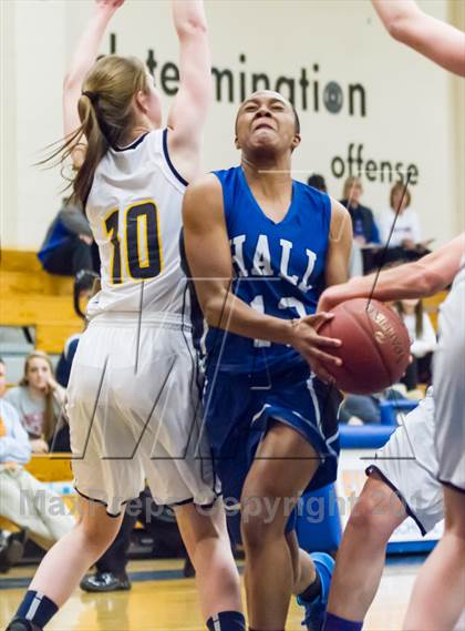 Thumbnail 1 in Hall @ Simsbury (CIAC LL Playoff) photogallery.