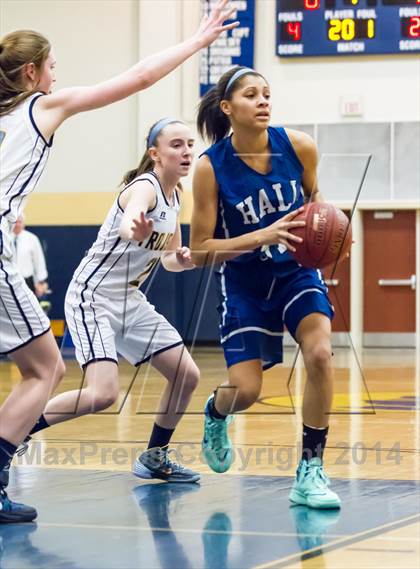 Thumbnail 3 in Hall @ Simsbury (CIAC LL Playoff) photogallery.