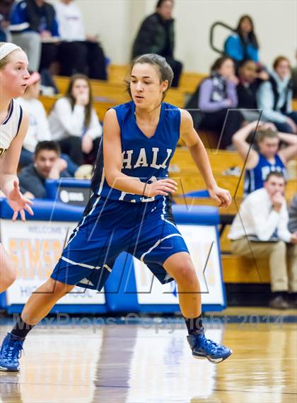 Thumbnail 3 in Hall @ Simsbury (CIAC LL Playoff) photogallery.