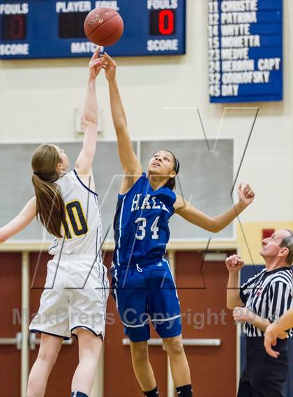 Thumbnail 2 in Hall @ Simsbury (CIAC LL Playoff) photogallery.