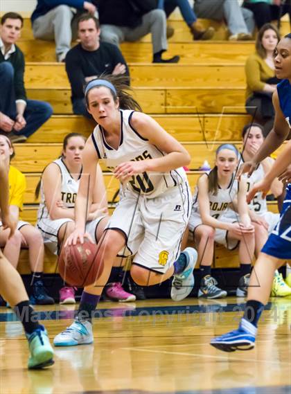 Thumbnail 1 in Hall @ Simsbury (CIAC LL Playoff) photogallery.