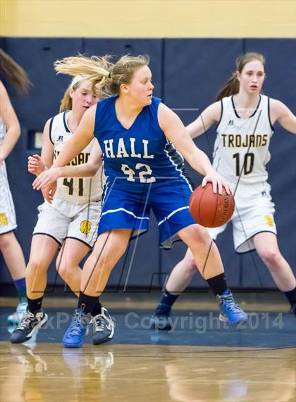 Thumbnail 1 in Hall @ Simsbury (CIAC LL Playoff) photogallery.