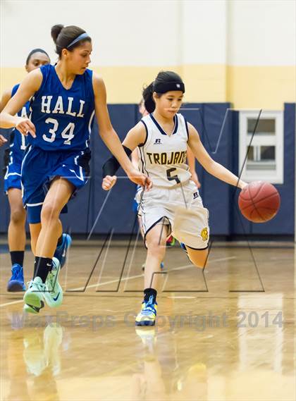 Thumbnail 1 in Hall @ Simsbury (CIAC LL Playoff) photogallery.