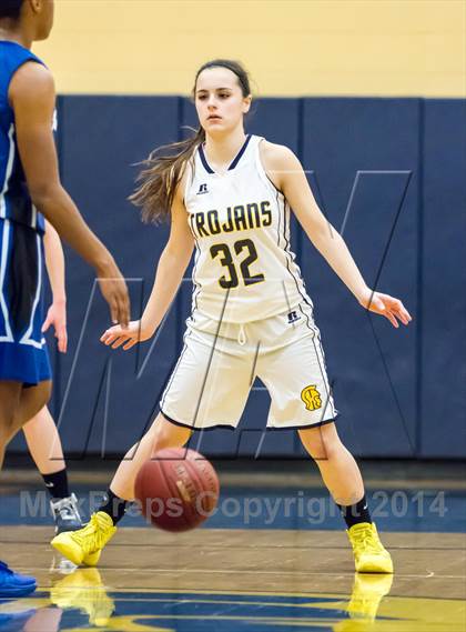 Thumbnail 2 in Hall @ Simsbury (CIAC LL Playoff) photogallery.