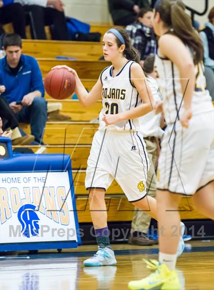 Thumbnail 3 in Hall @ Simsbury (CIAC LL Playoff) photogallery.