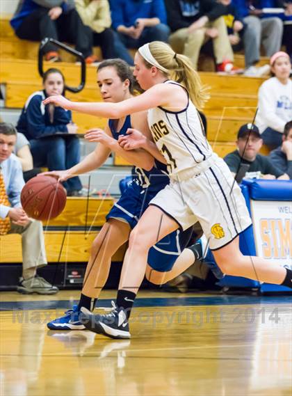 Thumbnail 3 in Hall @ Simsbury (CIAC LL Playoff) photogallery.